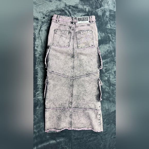 The Ragged Priest Vortex Cargo Maxi Skirt - Picture 2 of 4